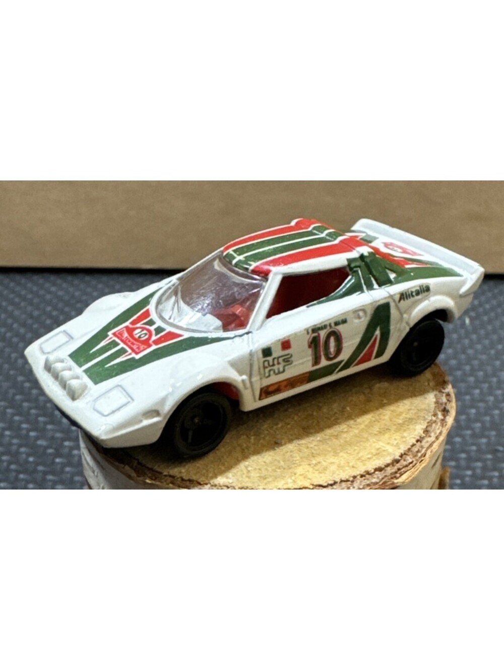 Vintage Tomica Diecast No.F27 1:57 Lancia Stratos HF Rally | Japan 1977